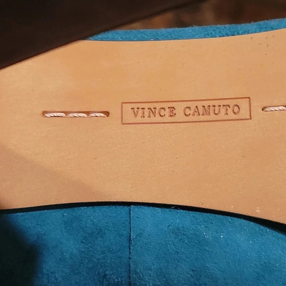 Vince Camuto Jorgie Platform Heel Suede Patent Leather Wmns 10 - Picture 9 of 15